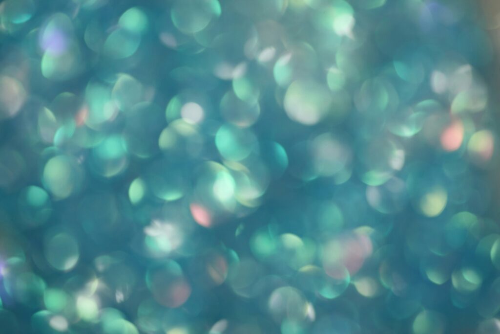 Weicher, schimmernder Glow